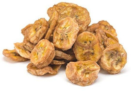 Pearls Getrocknete BIO Bananenscheiben 1kg – Ungesüßte, Ungeschwefelte & Naturbelassene Bananen Chips – Rohkost