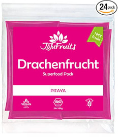 Rote Drachenfrucht - Pitaya - gefrorene Smoothie Packs