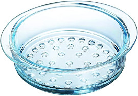 Pyroflam Dämpfeinsatz aus Borosilikatglas 20 cm, transparent