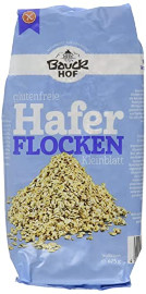 Bauckhof Haferflocken Kleinblatt glutenfrei, (1 x 475 g) - Bio