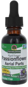 Nature's Answer Passion Flower | Super Concentrated | Liquid Herbal Tincture Supplement Drops | Natural Calming Botanical | Non-GMO | Alcohol-Free, Gluten-Free & Vegan 1oz