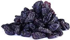 Pearls BIO Schwarze Black Beauty Rosinen 1kg – Sonnengetrocknet & Rohkost – Aus Usbekistan