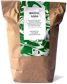 Original Unverpackt Waschsoda Na2CO3 Pulver, 100% Natriumcarbonat (kein Lebensmittel), DIY-Bestandteil für zero waste Haushaltsreiniger (1 kg)