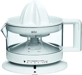 Braun Tribute Collection CJ 3000 Zitruspresse (20 W, 0,35 l) weiß
